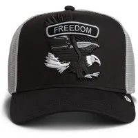GOORIN Bros. Trucker Cap Goorin Bros. Classic Rocker - Freedom Trucker Cap Void (Basecap, Basecap, Trucker Kappe, Meshcap)