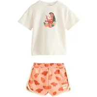 Next Shirt & Shorts Kurzarmoberteil und Shorts im Set, Disney Moana (2-tlg)