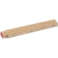 Easy Gifts Zollstock Zollstock / Gliedermaßstab / 2m / aus Holz