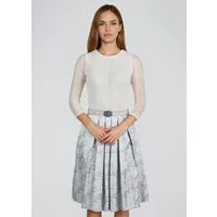 Spieth & Wensky Dirndlbluse Henni (1-tlg) klassische Strickoptik