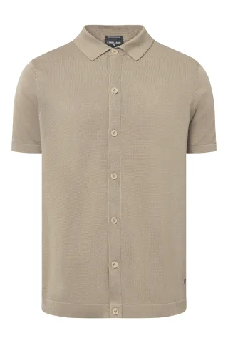 Strellson - 11 Adrian-SHIRT 10019501 medium beige - Gr. - L