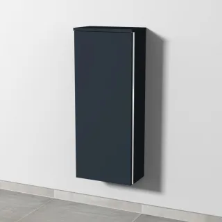 Sanipa 3way Mittelschrank mit 1 Tür, Marine-Matt, BP1681R BP1681R