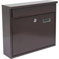 TRIZERATOP Briefkasten Briefkasten 310x360x100mm braun (Briefkasten 310x360x100mm braun, Briefkasten 310x360x100mm braun)