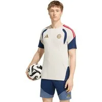 adidas Performance T-Shirt FC Bayern München, Trainingsshirt Teamline, Herren, Off white