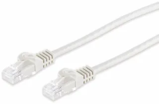 S-IMPULS RJ45 Patchkabel CAT 7 Rohkabel U/UTP, weiß, 20 m