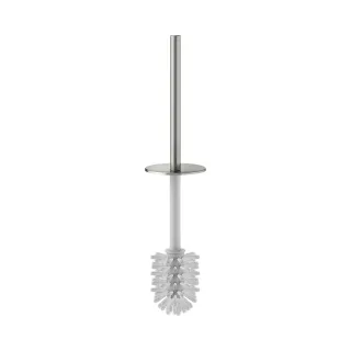 Keuco Toilettenbürste Ersatzteil 19964 zu 11564, Griff/ Deckel, Edel.fin./weiß, 19964060011 19964060011