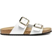 Geox GEOX BRIONIA, Sandaletten, Weiß, Damen Sandalette