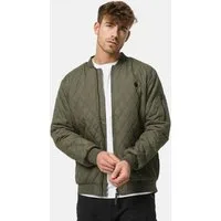 INDICODE Bomberjacke Herren Novak Übergangsjacke Herrenjacke Bomberjacke mit Kontrastfutter