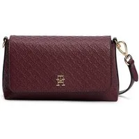 Tommy Hilfiger Umhängetasche TH ICON CONV CROSSOVER MONO, Damen Schultertasche, Handtasche, Clutch mit TH-Logoprägung
