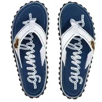 Gumbies Original in Rope T-Strap-Zehentrenner aus recycelten Materialien hergestellt, stabile Gummisole