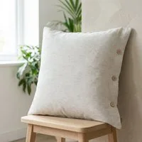 Interior by Hakito Kissenbezug 100% reine Leinen 180g/m² GOTS BIO zertifiziert