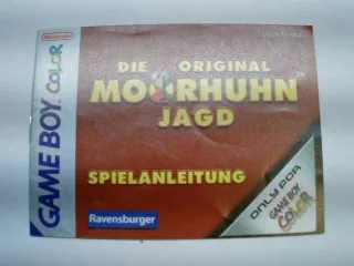 Die Original Moorhuhnjagd [Nintendo Gameboy Color] Anleitung