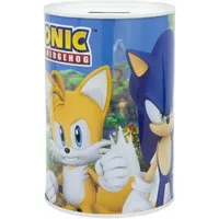 Sonic The Hedgehog Spardose Spardose bedruckt aus Metall 15 × 10 × 10 cm
