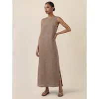 Apart Abendkleid mit seitlicher Knopfleiste