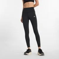 New Balance Lauftights Sleek High Rise Legging 25" für Laufen, mit hohem Bund