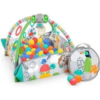 Bright Starts Spielbogen 5-in-1 Your Way Ball Play™ Activity Gym & Ball Pit - Totally Tropical™, mit Licht und Sound