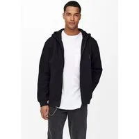 ONLY & SONS Kapuzensweatjacke CERES LIFE ZIP THR. HOODIE SWEAT