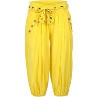malito more than fashion Caprihose malito Damen Pumphose in Unifarben, lässige kurze Hose, Bermuda für Pumphose in Unifarben Einheitsgröße