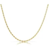 Made by Nami Edelstahlkette Minimalistische Halskette für Damen mit starkem Karabiner-Verschluss, Choker-Kette Frauen & Mädchen Filigrane Gliederkette