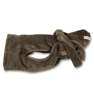Wolters Easy Clean Hundebademantel Mantel Hundemantel braun M