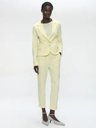 Jane Lushka - Solomon blazer technical jersey yellow - Gr. - S