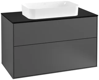 Villeroy & Boch Waschtischunterschrank Finion F23 1000x603x501mm WT mittig, F23200GK F23200GK