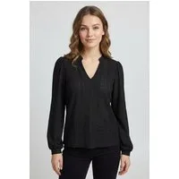 ONLY Blusenshirt ONLMELANIE L/S SPLIT TOP JRS