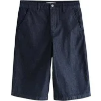 Next Jeansshorts Denim-Jort-Shorts mit Bundfalten (1-tlg)