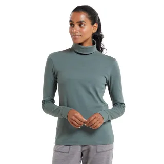 Mountain Warehouse - "Meribel" Oberteil Rollkragen für Damen Langärmlig (Khaki)