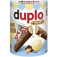 FERRERO Schokolade, Ferrero duplo Vanilla Ice Cream Summer Edition 2026 10er Packung 182g