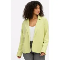 Sheego Jerseyblazer Sweatblazer Langarm