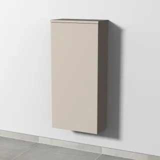 Sanipa 3way Mittelschrank mit 1 Tür, Kaschmir-Matt, SP1701U SP1701U