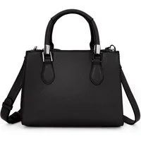 TAN.TOMI Henkeltasche Umhängetasche Messenger Taschen Kleine Handtasche für Damen (Mittel Mehrere Fächer & Reißverschlüsse, mit Abnehmbar Schulterriemen), Handtasche Damen Crossbody Tote Henkeltasche