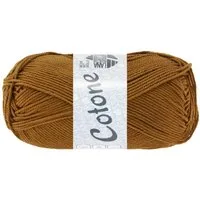 LANA GROSSA COTONE Häkelwolle, 125 m (vielseitiges Baumwoll-Basicgarn), 50 g