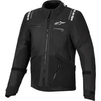 Alpinestars Motorradjacke Andes V4 Drystar wasserdichte Motorrad Textiljacke Airbag vorbereitet,Ellenbogenprotektoren enthalten,Schulterprotek