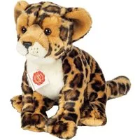Teddy Hermann® Kuscheltier Leopard sitzend 27 cm, zum Teil aus recyceltem Material
