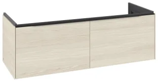 Villeroy & Boch Waschtischunterschrank Subway 3.0 C60101 1272x429x478mm 2 Ausz. Waschtisch mittig Wh C60101AA