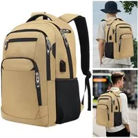 OKWISH Laptoprucksack Laptop Rucksäcke Schulrucksack Wasserbeständig Laptoptasche (Uni Tasche Businessrucksack Sportrucksack, Anti-Diebstahl, Backpack mit Laptopfach, mit USB-Anschluss), Herren Damen Jungen Teenager Arbeit Business Freizeit Reisen