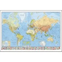 Close Up Poster Weltkarte Poster Die Welt 91,5 x 61 cm