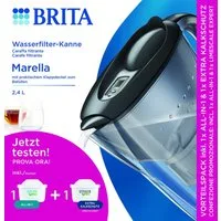 BRITA Wasserfilter Brita Wasserfilter Kanne Marella graphit 2,4 l