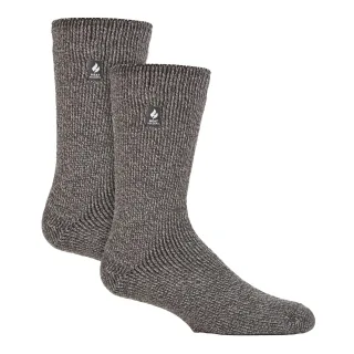 Herren 2er-Pack Merinowolle Thermosocken