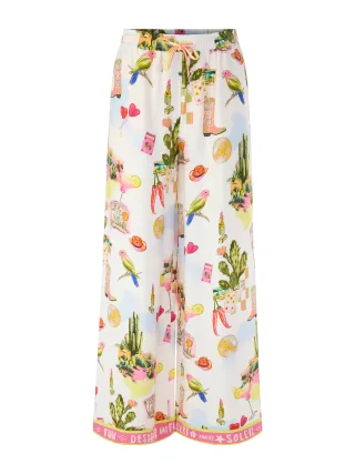 Marc Cain Sports - Hose WILLMAR Wide Fit Rethink Together white - Gr. - 36