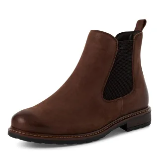 Tamaris - Da.-Stiefel chocolate nubuc - Gr. - 37