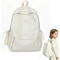 MOPUEA Schulrucksack Schulrucksack Rucksack Leicht 35 L Mehrlagiges Design Wasserabweisend (Einzelrucksack für Schule Freizeit und Reise mit viel Stauraum täglich, Geräumiger Rucksack mit 20–35 l Volumen für Schule Freizeit und Reisen), Nur 0,40 kg l