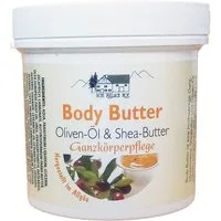 vom Pullach Hof Feuchtigkeitscreme BODY BUTTER 250ml mit Oliven-Öl & Shea-Butter Ganzkörperpflege 44, Feuchtigkeitscreme Hautpflege Körper Haut Creme