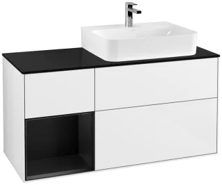 Villeroy & Boch Waschtischunterschrank Finion G14 1200x603x501mm Wandbel. WT re, G142PDGF G142PDGF