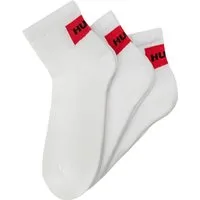 HUGO Freizeitsocken (Packung, 3-Paar, 3er) mit kontrastfarbenem HUGO Logo