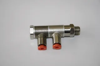 ELMAG Steckverschraubung 2x 4mm, AG 1/8' - 9201323