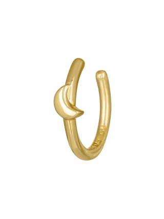cai Ear Cuff 925 Silber vergoldet Mond Luna