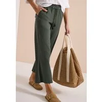 CECIL Culotte aus Seersucker-Material